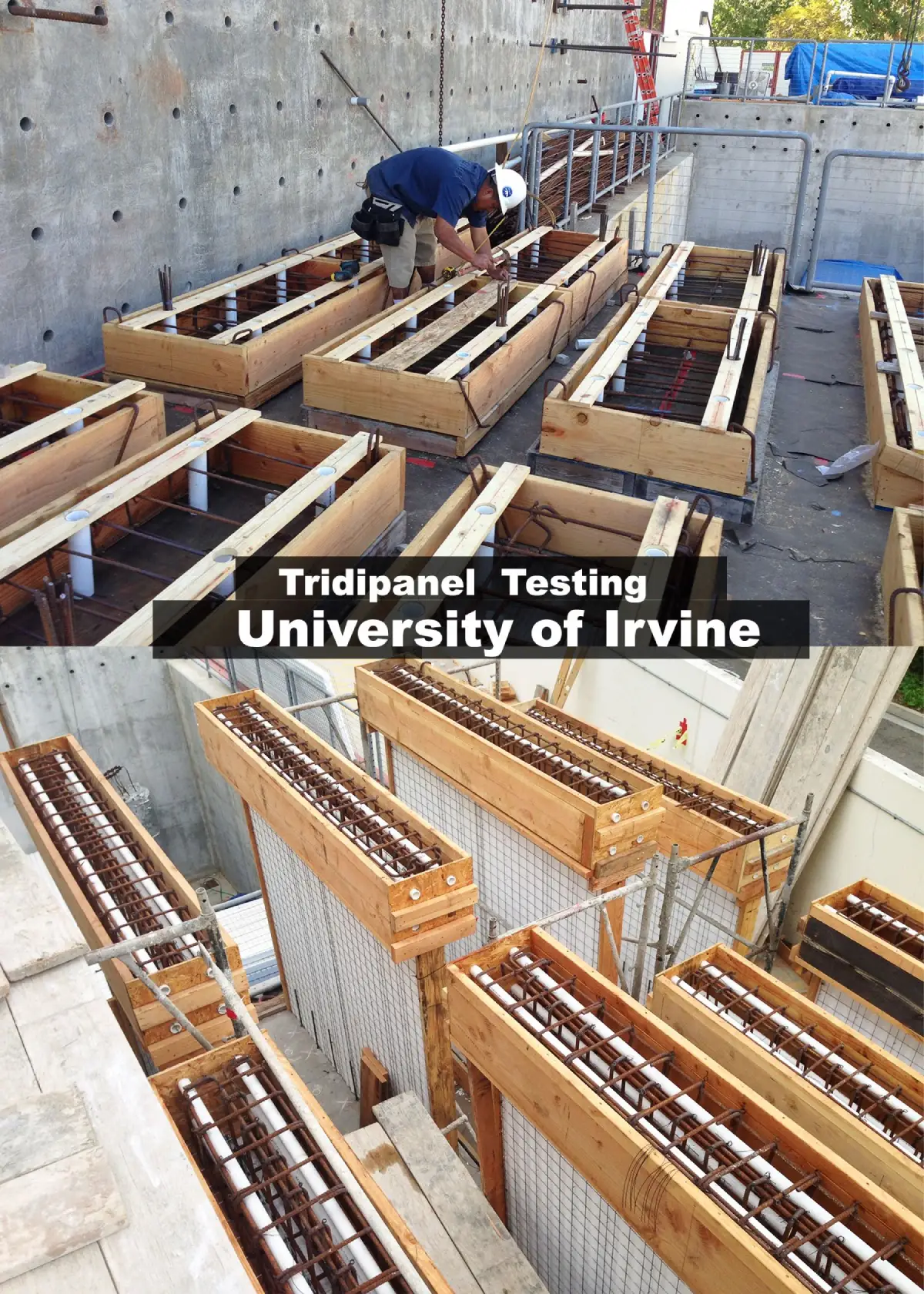 Tridpanel testing at University of Irvine.